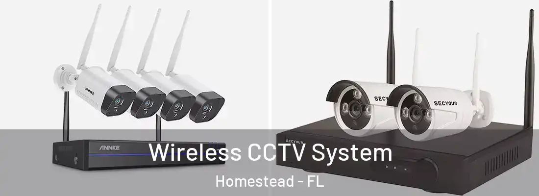 Wireless CCTV System Homestead - FL